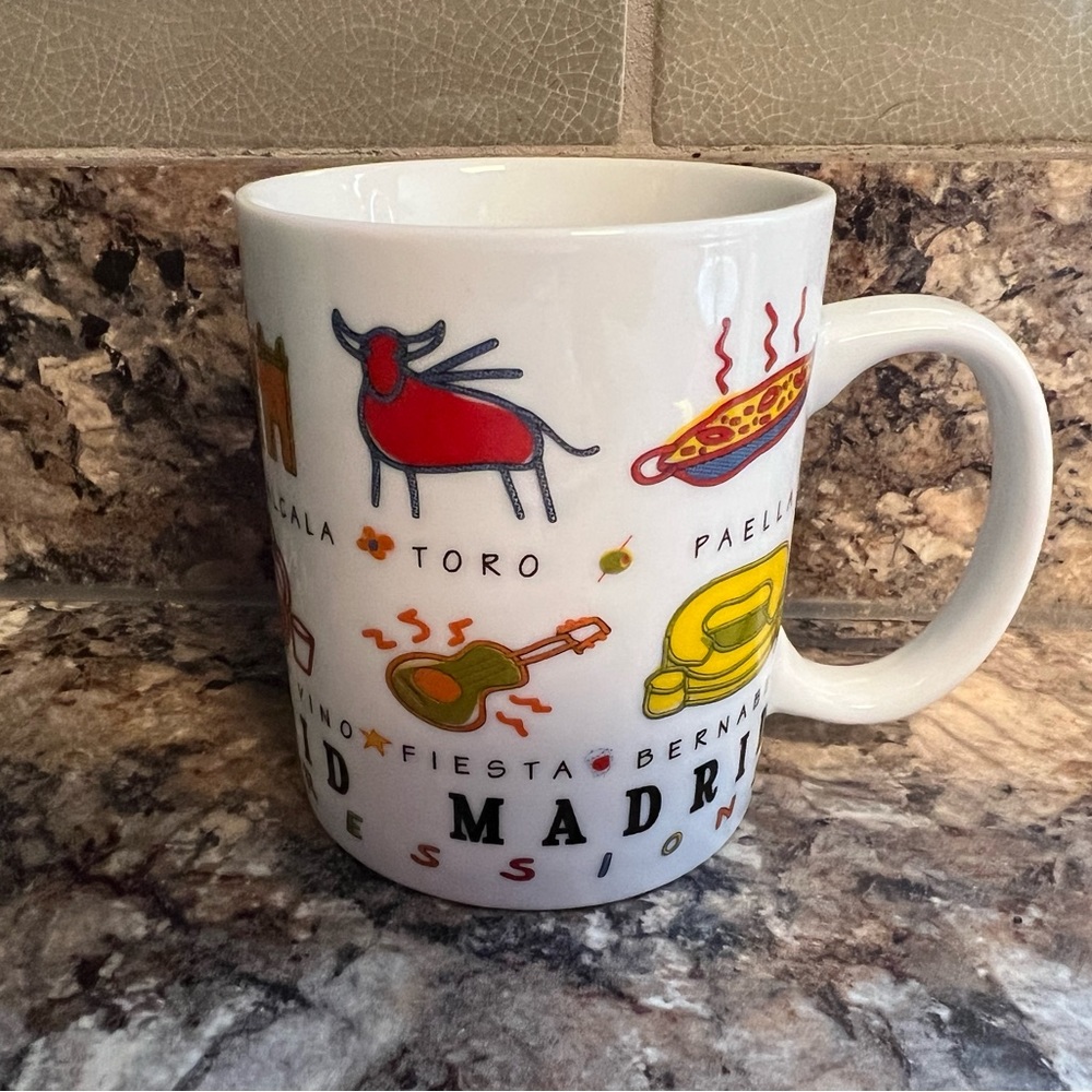 Madrid, Spain Expressions Souvenir Mug